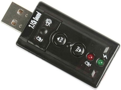 Bastex Generic 7.1 Channel USB External Sound Card Audio Adapter 