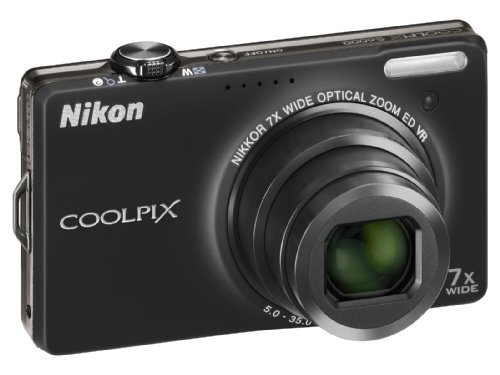 Nikon Digital Camera 14.2 MP COOLPIX S6000 Black S6000BK | eBay