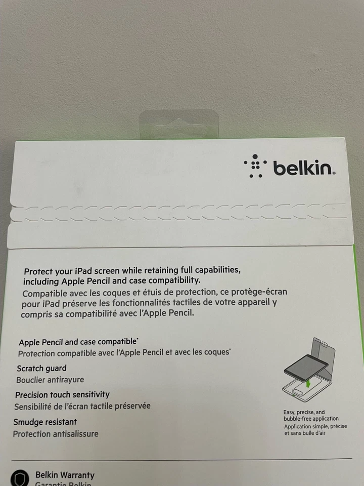Belkin ScreenForce Tempered Glass for Apple iPad Pro 10.5" & iPad Air 3rd Gen - Image 3 of 4