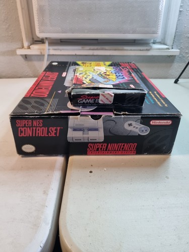 Super Nintendo SNES Super Game Boy Set Very Rare Walmart CIB Serials Match - Picture 20 of 24