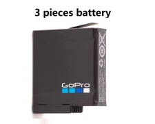3 Pieces GoPro Rechargeable Battery AABAT-001 for HERO5 & HERO6 & HERO7 1220 mAh