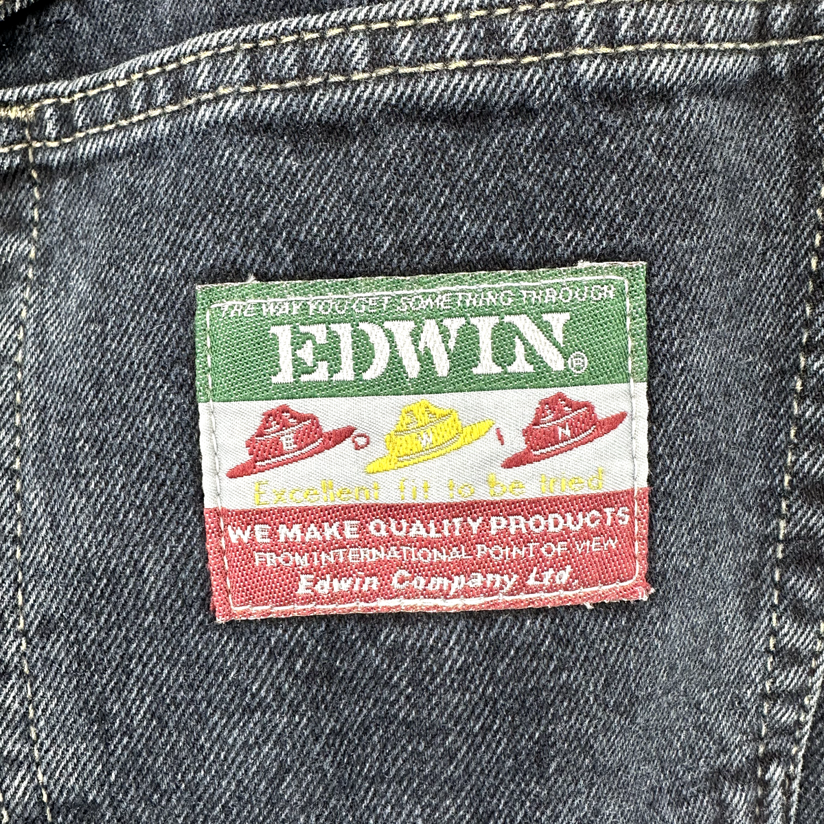 ヴィンテージ　EDWIN バナー ヴィンテージ EDWIN エドウィン 1994年 デニムカレンダー バナー