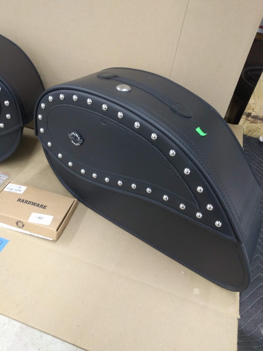 Viking Bags Locking Throw Over Motorcycle Saddlebags VLX20S