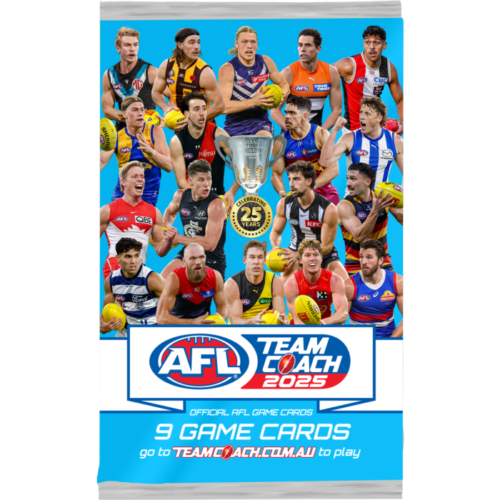 2025 AFL Teamcoach Footy Cards Trading Card Team Coach Sealed Card Box - Foto 6 di 8
