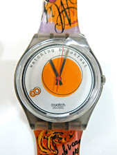 A Superb 1995 Swatch Breakfast Watch GM135 SUNNY SIDE UP, Unworn, Fully Working