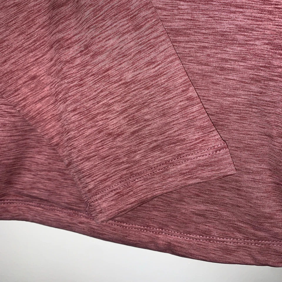 Etonic Shirt Womens XL Pink High Neck Pockets Breathable Athleisure Golf Tennis - Image 4 of 4