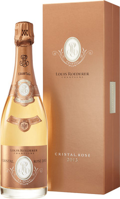 (994,11 /l) Louis Roederer Cristal Rose 2013 Brut in Geschenkpackung 12% 1,5l Ma
