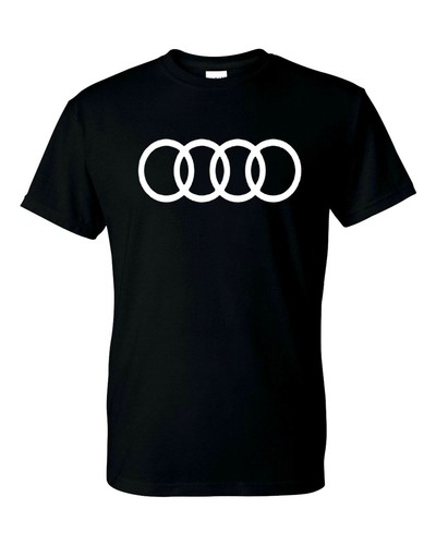 Audi Logo T-Shirt Mens and Youth S-XL 