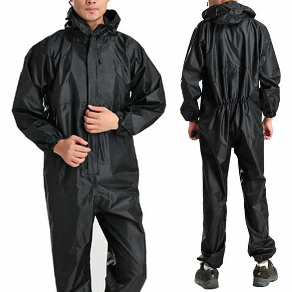 Купить Black Rainsuit Waterproof Storm 