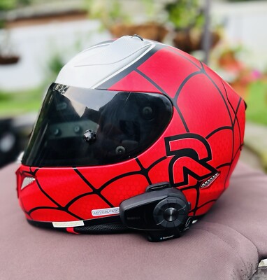 HJC RPHA 11 Pro SPIDER MAN 🕷️ Full Face Helmet Red Size