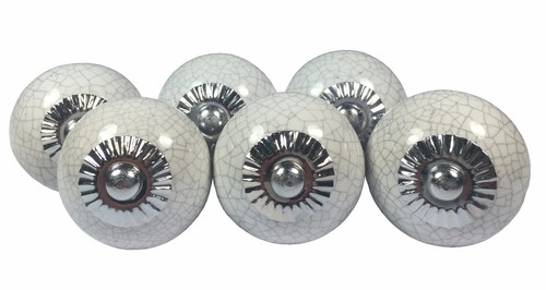 Ceramic knobs in sets of 6. Cupboard door knobs, drawer pulls. - Picture 3 of 16