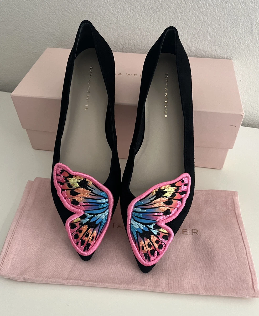 Sophia Webster フラットシューズ bibi butterfly Sophia Webster 'Bibi Butterfly' Flats - Women's 37.5