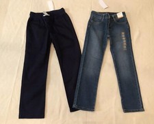 NWTBoys Lot of 2 Size 6 Gymboree Drawstring Pull On Blue pants and Straight Jean