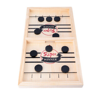 Fast Sling Puck Paced Desktop Winner PK Game Board Party Toys Child Gift Fun New