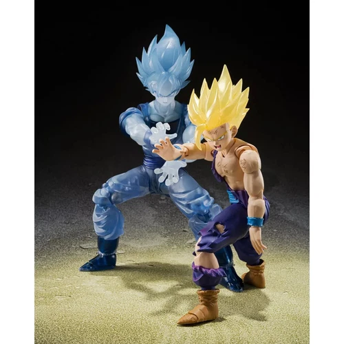 Bandai S.H.Figuarts Super Saiyan Son Goku & Super Son Gohan Evento Exclusivo SDCC - Imagen 4 de 9