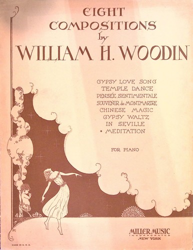 Eight Compositions By William H, Woodin, 1931 Vintage Sheet Music