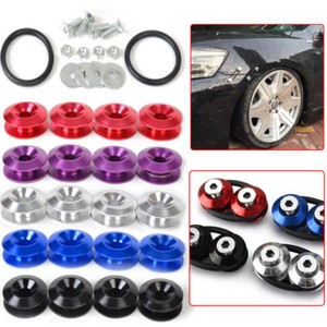 Aluminum Car Bumpers Trunk Fender Hatch Lids Kit JDM Quick ...