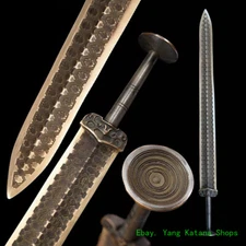 Collectible Museum-level 1:1 Replica Chinese Brass Sword Yue Wang Goujian #1476