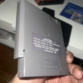 Tecmo Bowl NES Nintendo Complete CIB Authentic Nice Label NFL Official Licensed