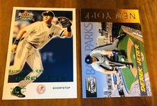 DEREK JETER Fleer Focus Green Parallel /339 Jeter Summit /8000 Gold Foil