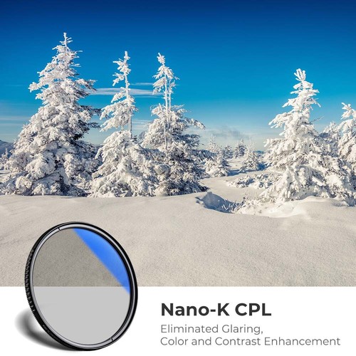 K&F Concept CPL Polarizer Lens Filter Ultra-Slim 43/49/52/55/58/62/67/72/77/82mm - Picture 40 of 117