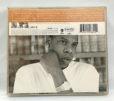 CD) Jay-Z – In My Lifetime, Vol. 1, 7432152869 2, Album, Rare. | eBay