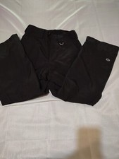 SLALOM mens snow ski pants S insulated black EUC