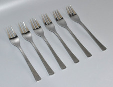 WMF Lindau Besteck Cromargan 6 Kuchengabeln Kuchengabel Fach #A5