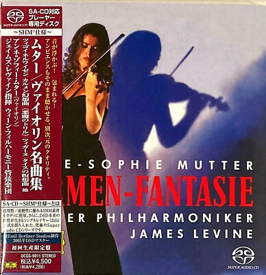 Anne-Sophie Mutter Violin SEALED BRAND NEW SHM-SACD ''Carmen-Fantasie'' Japan