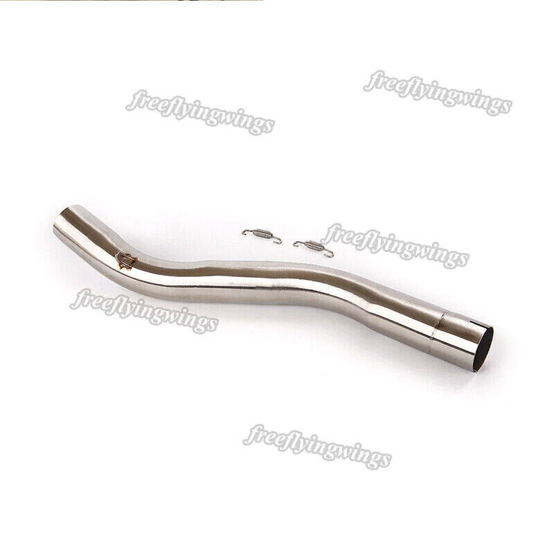 Modified Exhaust Middle Mid Link Pipe Slip On 51mm For Honda CBR600 F4i 2001-07 Foto 3 de 4