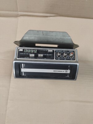 Vintage Motorola 8-Track Player Model # TM316S Under Dash  (untested) Japan Made