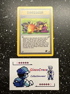 Pokemon Karte Wizard Team Rocket Herausforderung!Trainer 74/82 Französisch Fr