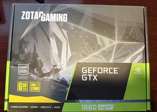 ZOTAC GeForce GTX 1660 Super 6GB GDDR6 (ZT-T16620F-10L)