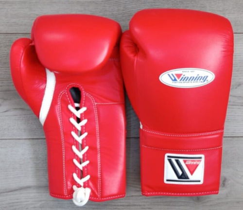 winning boxing gloves 16oz lace up - Picture 1 of 5
