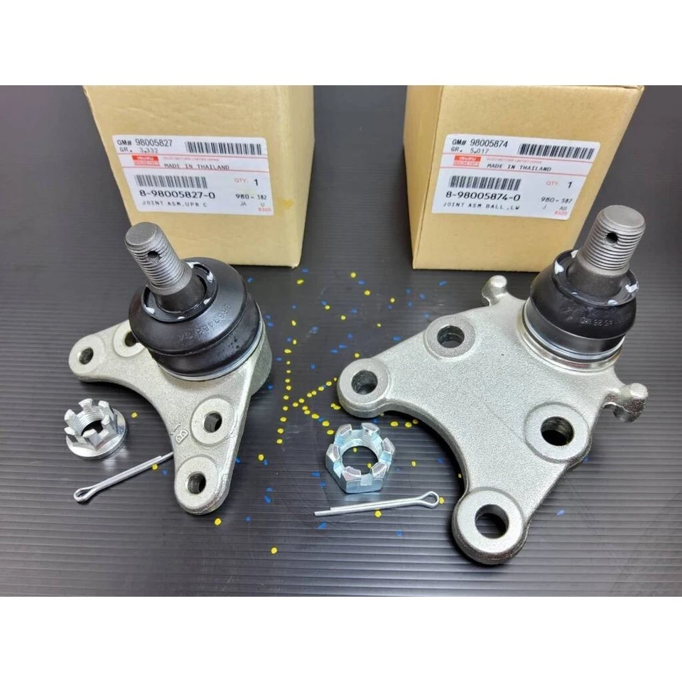 Front Upper Lower Ball Joints Kit Suspension for Isuzu D-Max 4x2 03-19 - Image 3 of 4