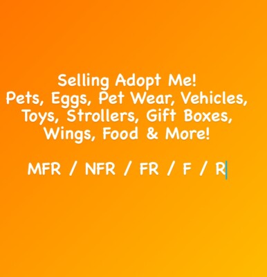 Adopt (Your Pets & Stuff From) Me! - Toys  