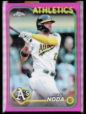 2024 Topps Chrome #284 Ryan Noda Pink Refractors