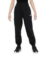 Nike Pants Kids Small Black Tapered Jogger Sportswear Club Fleece Sweats Youth