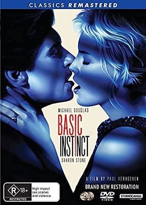 Basic Instinct DVD | Michael Douglas, Sharon Stone | Region 4