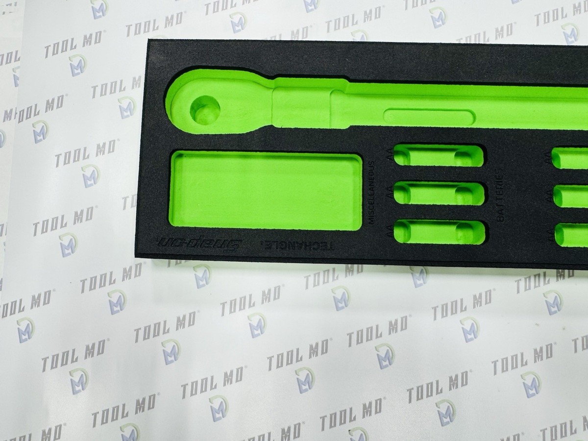 Snap-on Tools USA NEW GREEN Foam Only For 2-Piece Torque Wrench