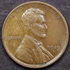 1919-S 1c Lincoln Wheat Cent - AU