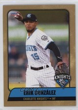 2023 Choice Charlotte Knights Erik Gonzalez #10 0h1