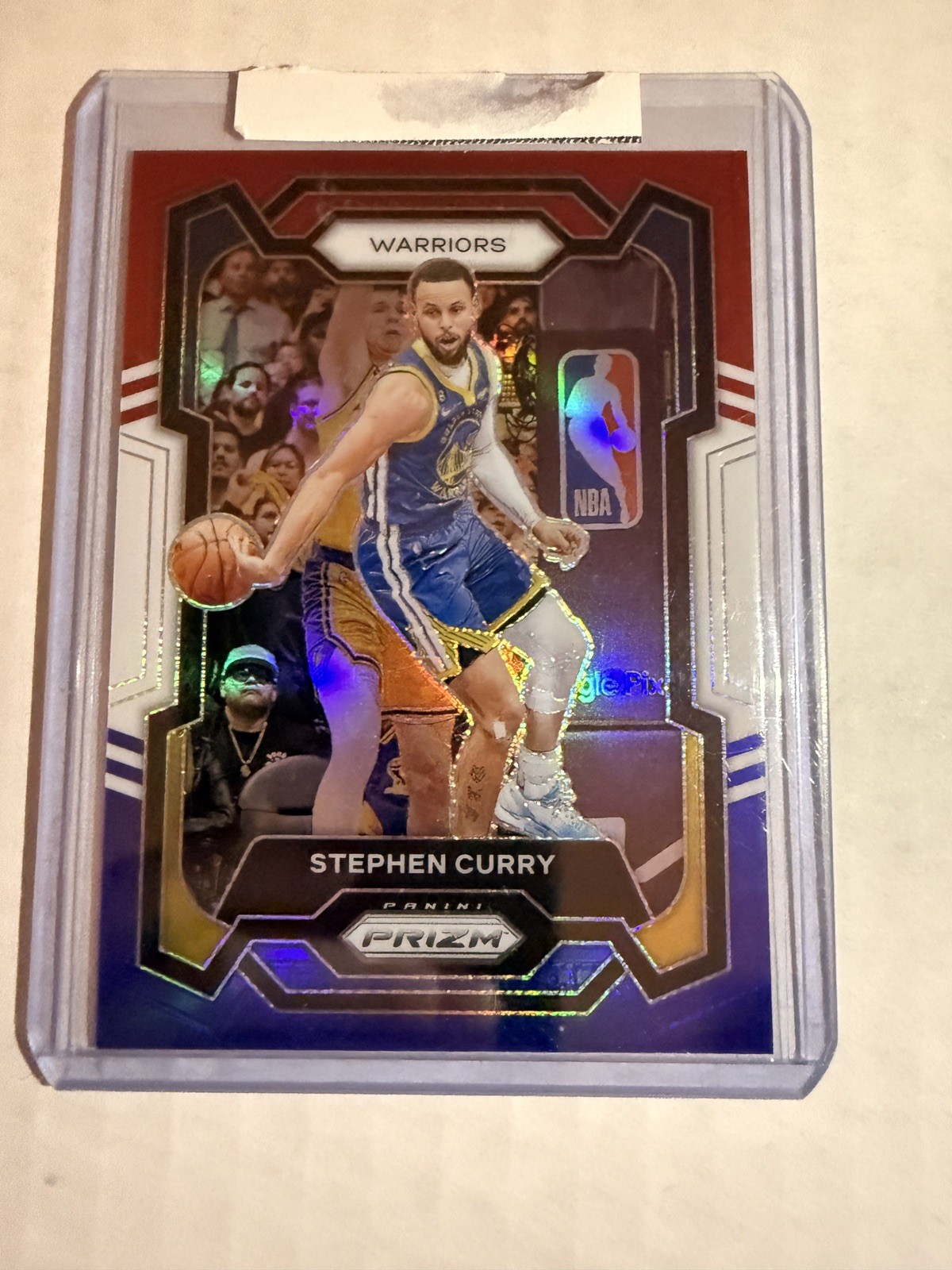 2023 Panini Prizm Stephen Curry #119 Red White Blue WARRIORS
