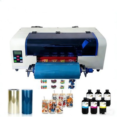 Heat DX7 printhead UV DTF Crystal Sticker Cup Wrap Transfers Sticker Printer