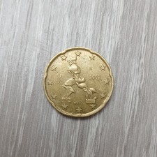 Italie Pièce Euro 20 Centimes 2002 - Monnaie 20 cent euro Italie 2002