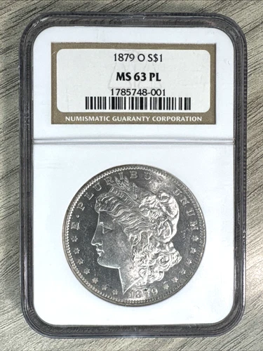 1879 O Morgan Silver Dollar $ NGC MS63 PL