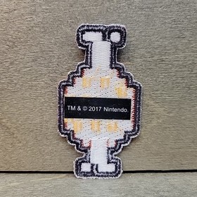 Art&iacute;culo de comida para carne - Legend of Zelda parche Iron-On Nintendo 8 bits NES Pixel