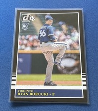 2019 Panini Donruss #227 Ryan Borucki RC Toronto Blue Jays