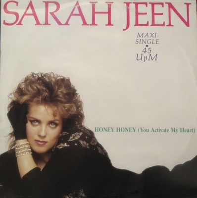 Sarah Jeen - Honey Honey You Activate My Heart - Used Vinyl Record - E14981z