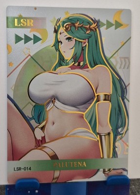 Palutena LSR Card Goddess Story Anime CCG Goddess Of Power Waifu LSR-014